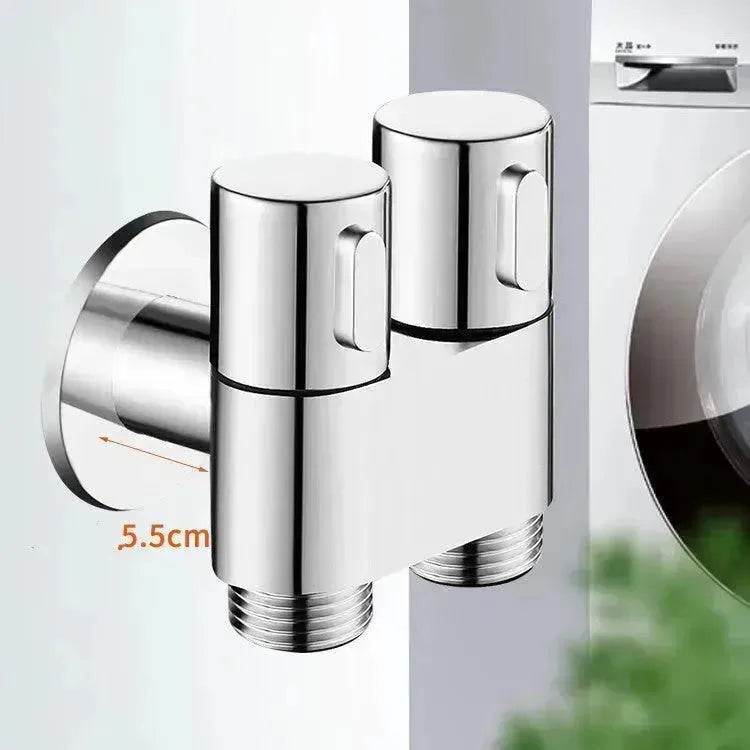 Toilet Spray Cleaner Toilet Booster Spray Gun Double Control Angle Valve Brass Faucet - www.Shopthatapp.com
