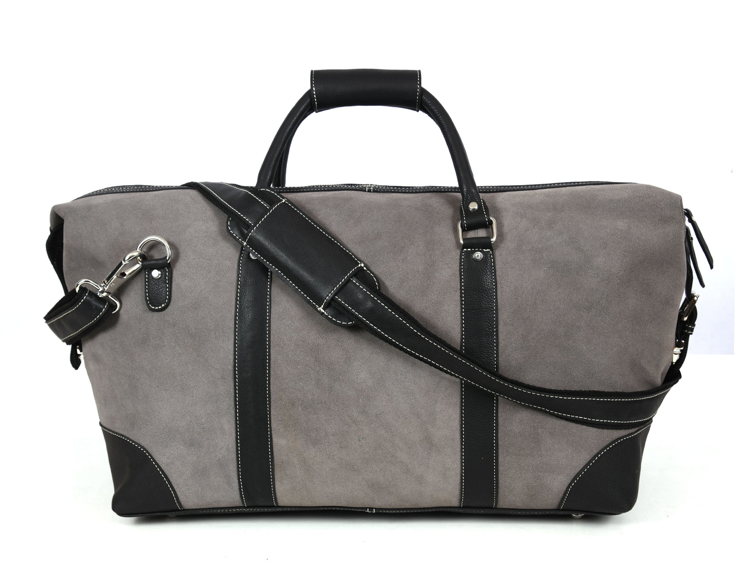 Tolredo Leather Canvas Duffel Bag - Camo Green - www.Shopthatapp.com