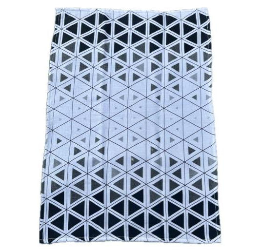 Geo Ombre, Sure Grip Kitchen Towel 100% Cotton Tea Towel - www.Shopthatapp.com