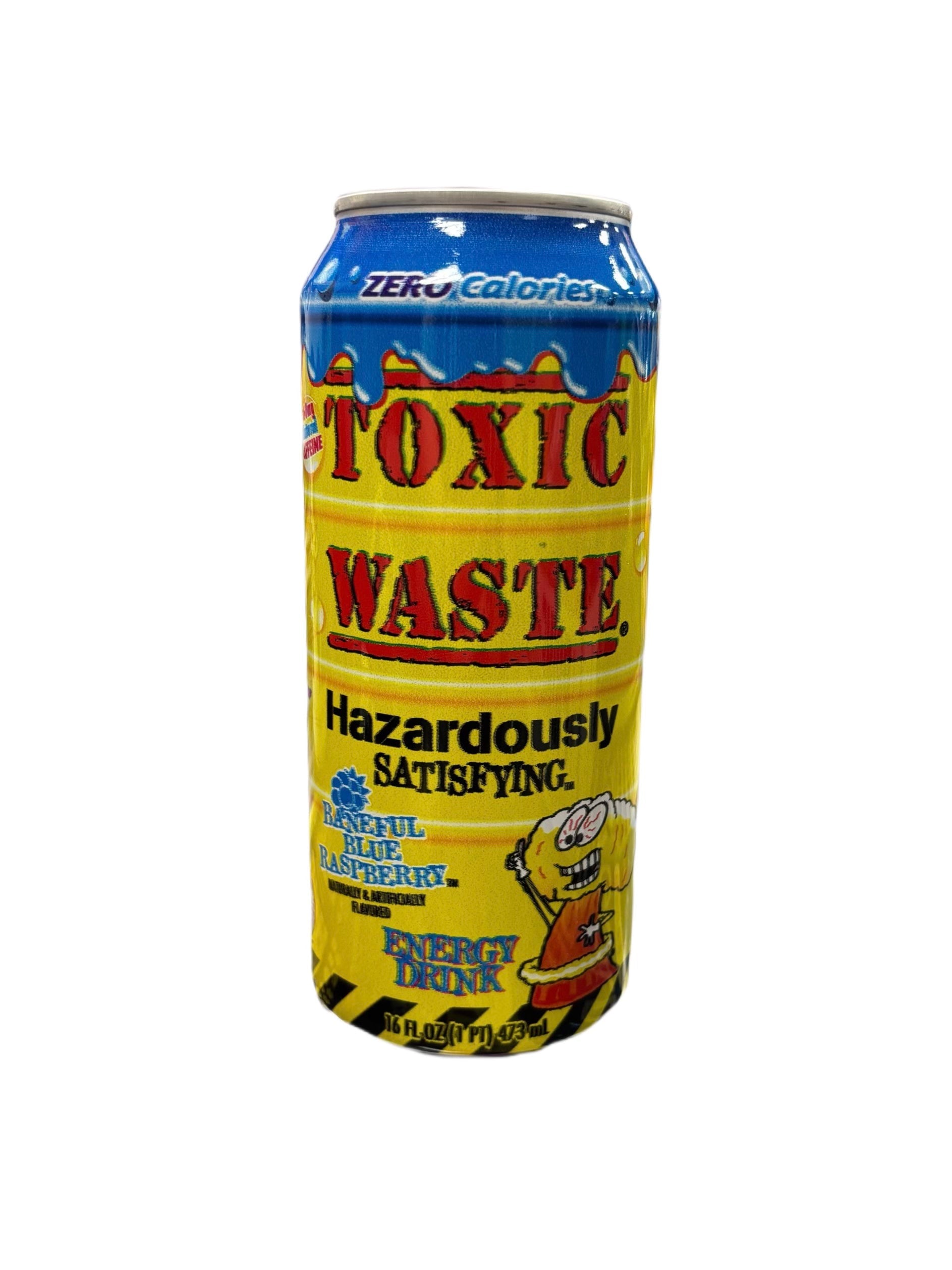 Toxic Waste Baneful Blue Raspberry Energy Drink 473ML - www.Shopthatapp.com