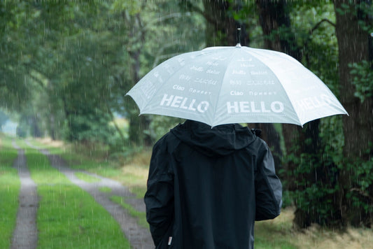 Umbrella Reflector "Hello" - www.Shopthatapp.com