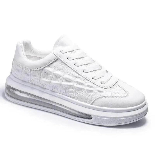 Trendy Leather Men's Shoes Fashion Casual Sneakers - www.Shopthatapp.com