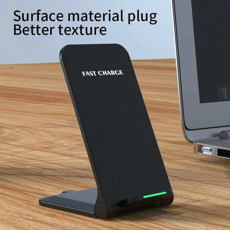 TUTT 15W Wireless Foldable Charger Stand Pad Compatible with iPhone