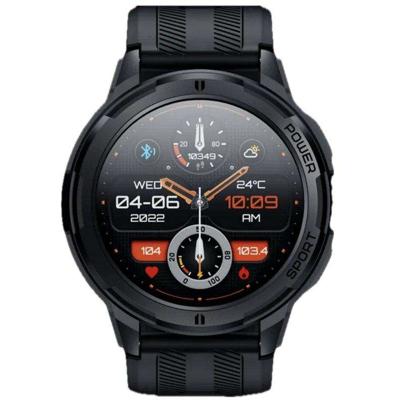 TUTT Smartwatch for Men | 1 ATM 10 Meter Depth AMOLED screen | 410mah Long Battery Life Fitness Health Tracking Smart Watch Military Rugged C25 - www.Shopthatapp.com