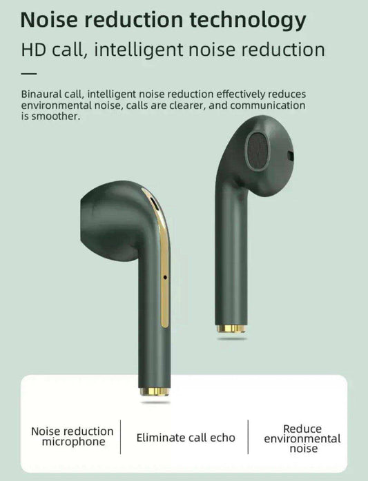 TUTT Classic Wireless Earbuds, Mini Bluetooth 5.3 Headphones HiFi Stereo, Wireless Earphones with ENC Noise Cancelling Mic, Touch Control, Type-C Charging, IPX7 Waterproof in Ear - www.Shopthatapp.com