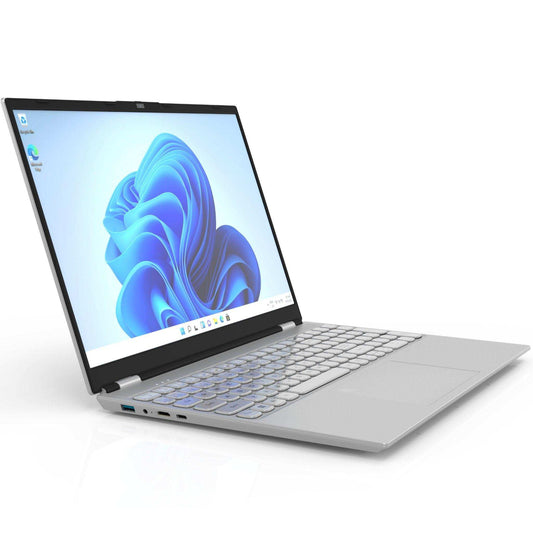 TUTT E160GT 16" IPS Laptop Silver (1 TB SSD/ 32 GB RAM) | Intel® Processor N95, Quad-Core, Dual-band 2.4G/5G WIFI BacklitKeyboard | Windows 11 Pro with Mouse