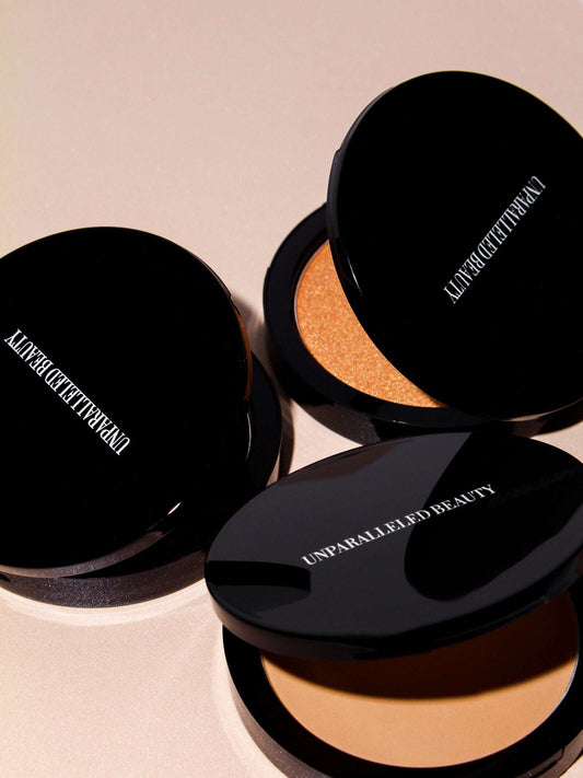 UNPARALLELED BEAUTY Natural Glow Highlighter Compact - www.Shopthatapp.com