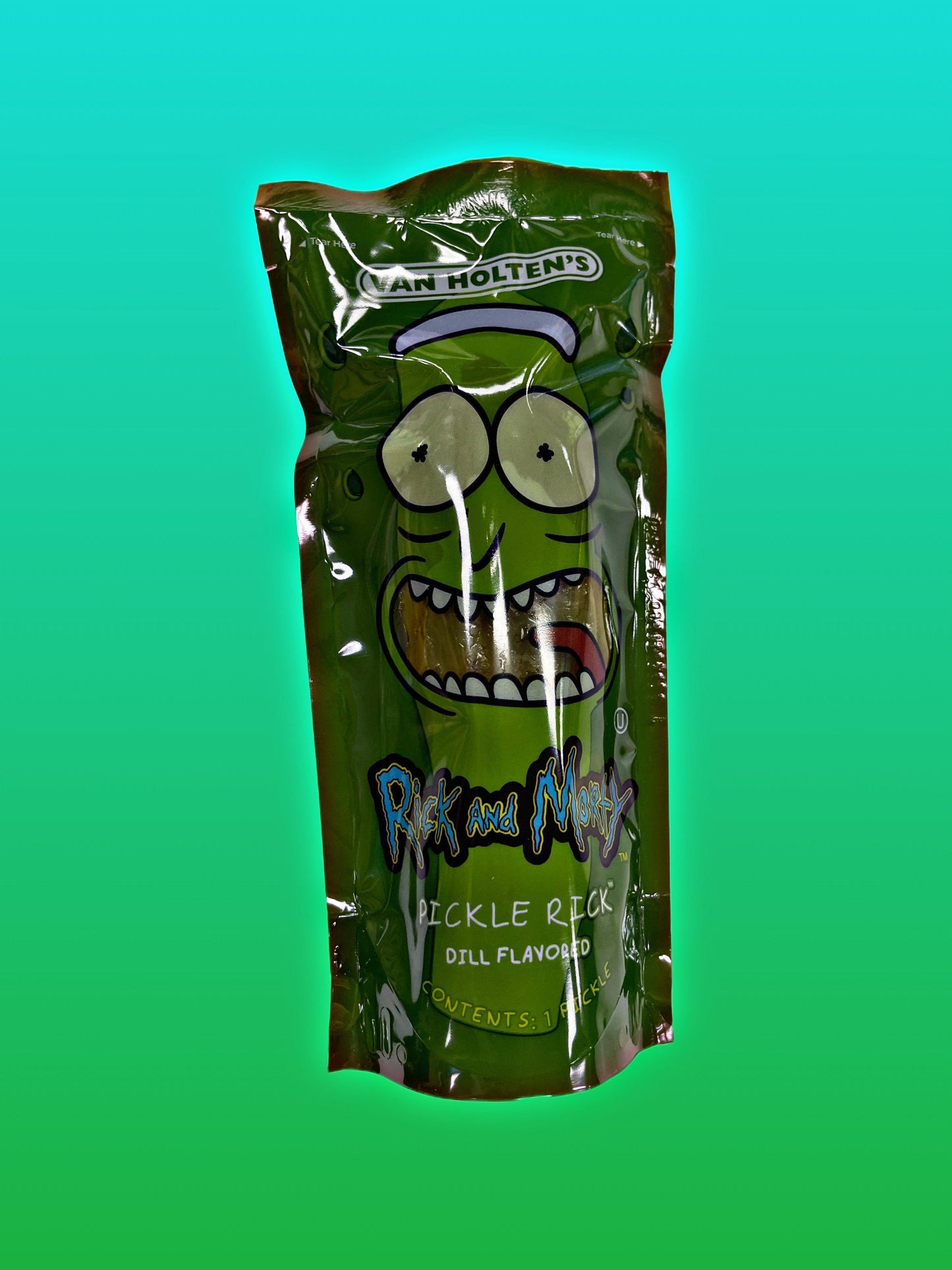 Van Holten's Rick & Morty Pickle Rick Dill Flavor - www.Shopthatapp.com