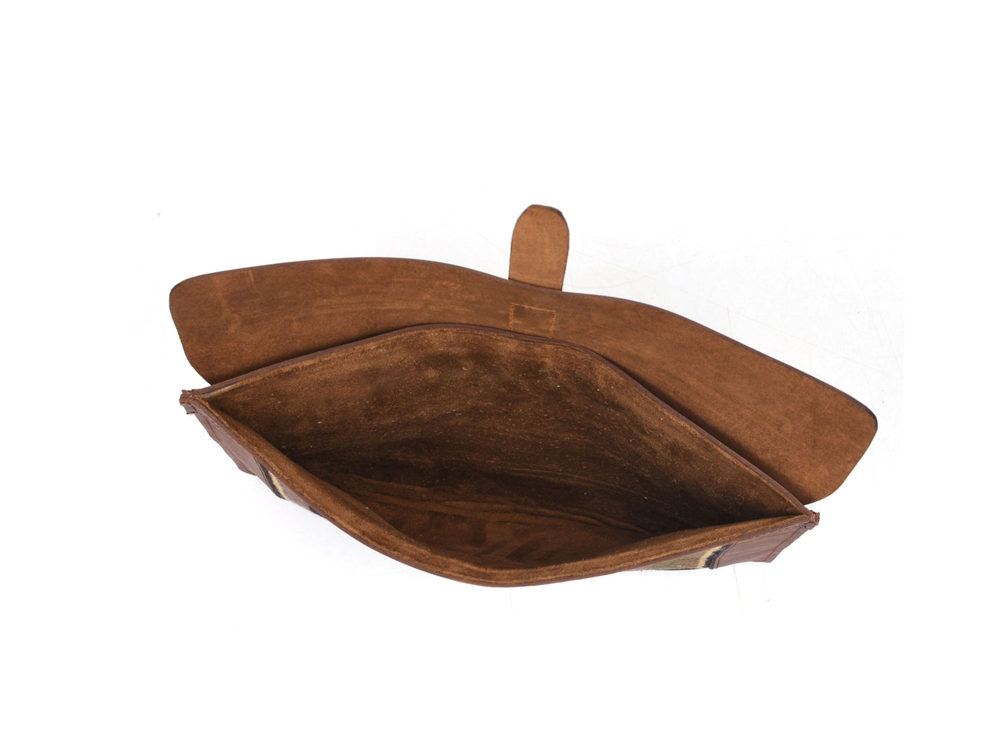 Vintage bohemian Leather Mac Book Sleeve - Caramel Brown - www.Shopthatapp.com