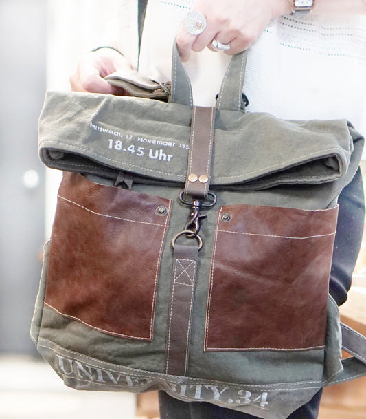 Bridgeport Handbag Backpack - www.Shopthatapp.com