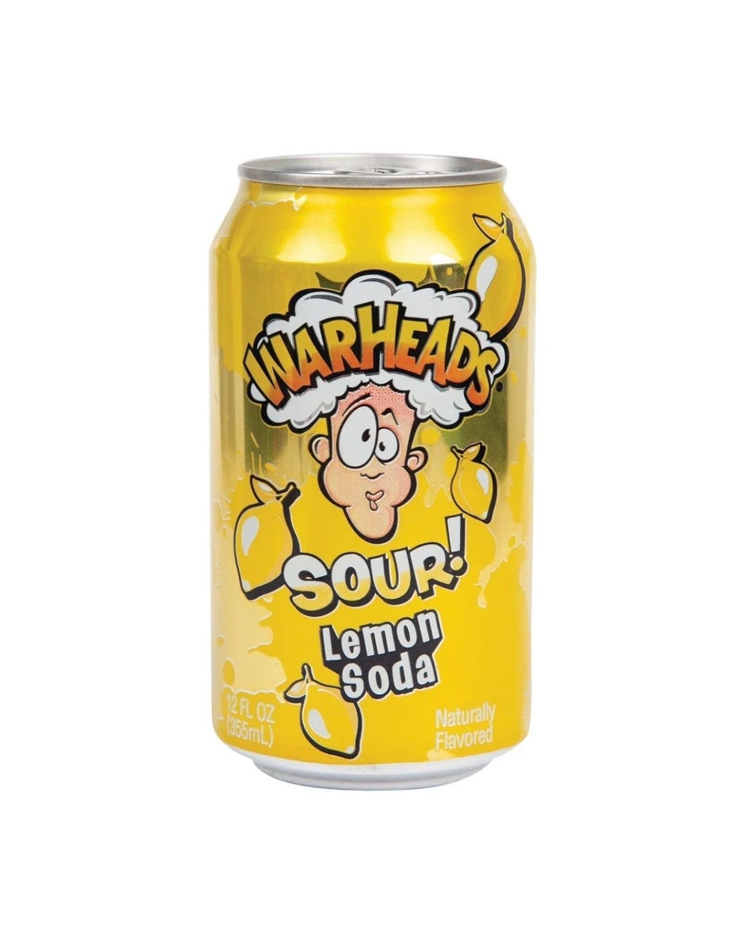 Warheads Sour Lemon Soda - 355mL - www.Shopthatapp.com