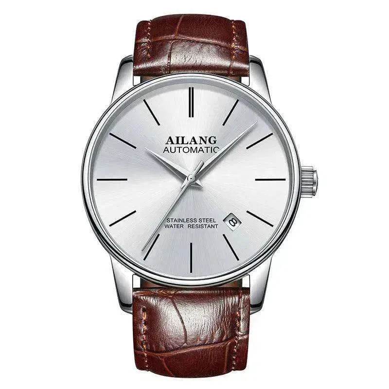 AILANG Automatic Genuine Leather Wrist Watch for Men - www.Shopthatapp.com