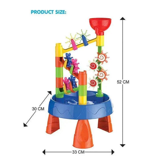 Waterwheel Funnel Beach Table Set Summer Beach Play Children's Toys - www.Shopthatapp.com