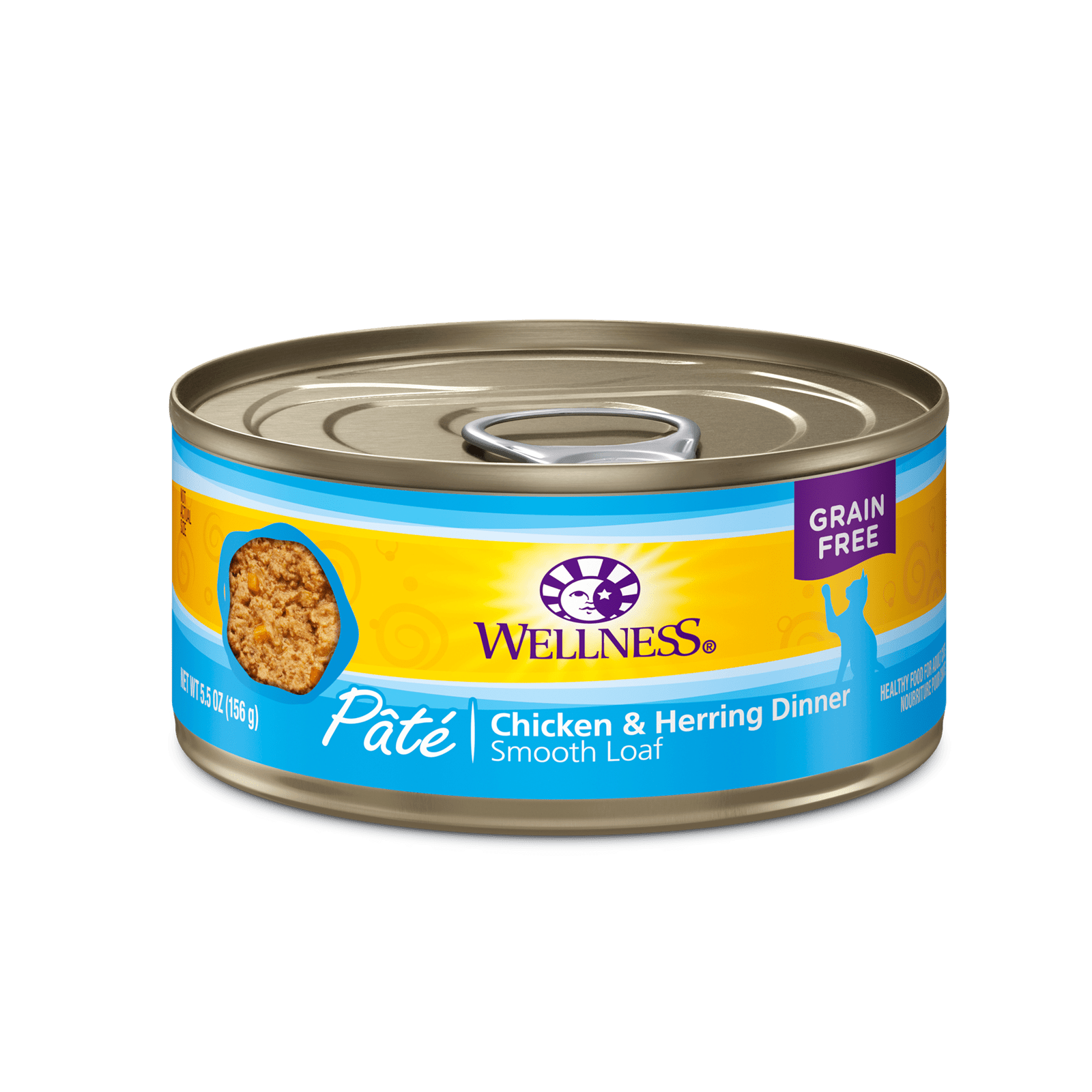 Wellness Complete Health™ Pâté Chicken & Herring Cat Wet Food - EXPIRES Sept 10 2024 - www.Shopthatapp.com