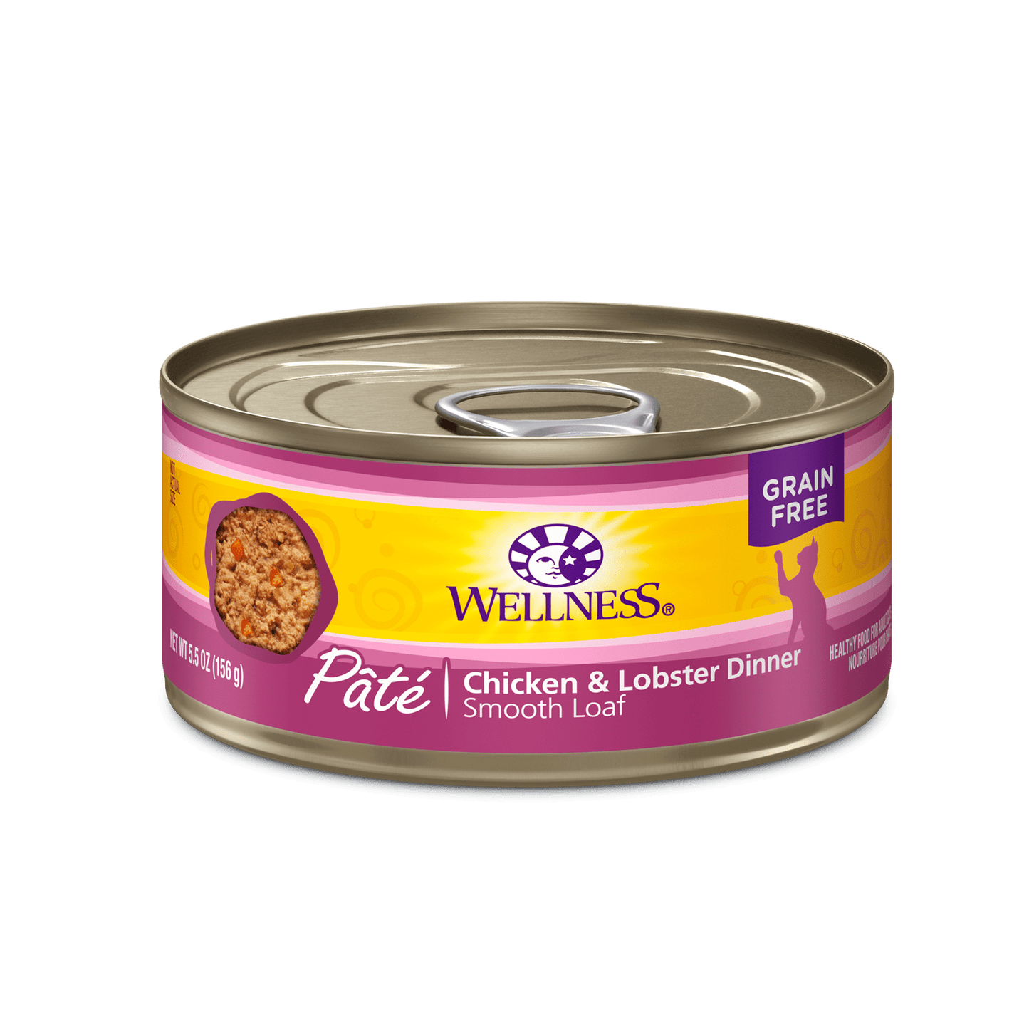 Wellness Complete Health Pâté Chicken & Lobster Cat Wet Food - www.Shopthatapp.com