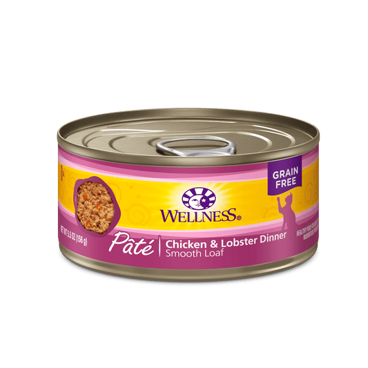 Wellness Complete Health Pâté Chicken & Lobster Cat Wet Food - www.Shopthatapp.com