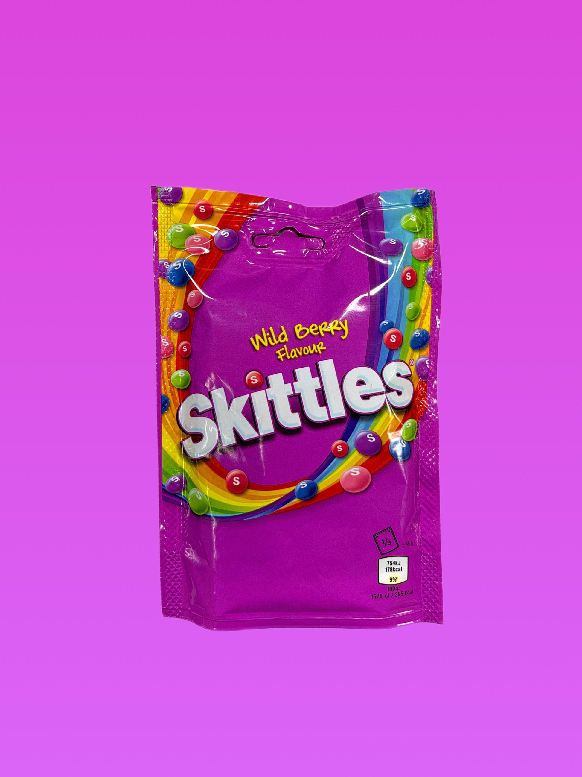 Wild Berry Skittles 136G - U.K Edition - www.Shopthatapp.com