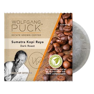 Wolfgang Puck Sumatra Kopi Raya Coffee Pods - www.Shopthatapp.com