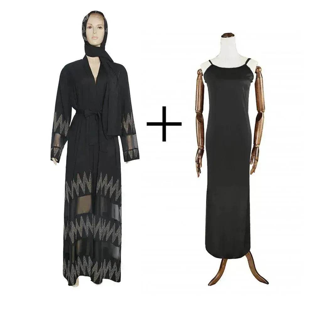 Women's clothing Arab black robe - www.Shopthatapp.com