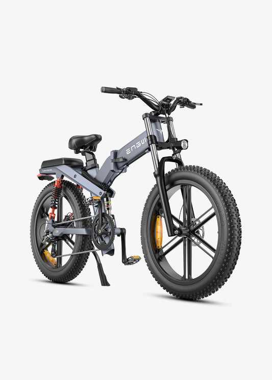 ENGWE X26 25 km/h 29.2Ah Dual Batteries Triple SuspensionFoldable E-bike - www.Shopthatapp.com