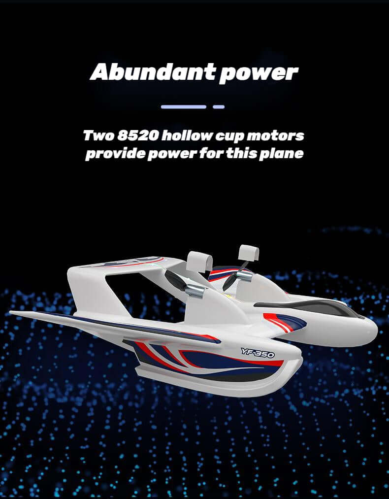 Planeur Kidstoylover Mer, Terre, Air avec gyroscope et LED