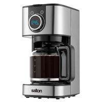Affordable kitchen gadgets collection featuring a sleek coffee maker for brewing fresh coffee