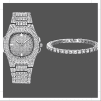 Luxury watches Canada featuring a stunning diamond-encrusted timepiece and matching bracelet