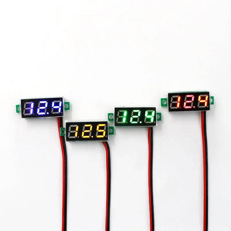 0.28 Ultra-small DC Voltmeter Digital LED Display Adjustable - www.Shopthatapp.com