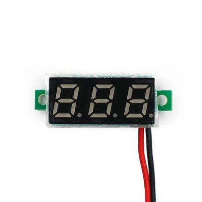 0.28 Ultra-small DC Voltmeter Digital LED Display Adjustable - www.Shopthatapp.com