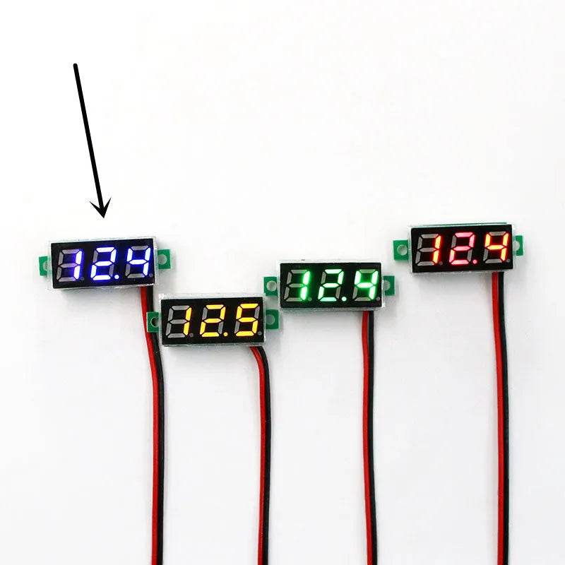 0.28 Ultra-small DC Voltmeter Digital LED Display Adjustable - www.Shopthatapp.com