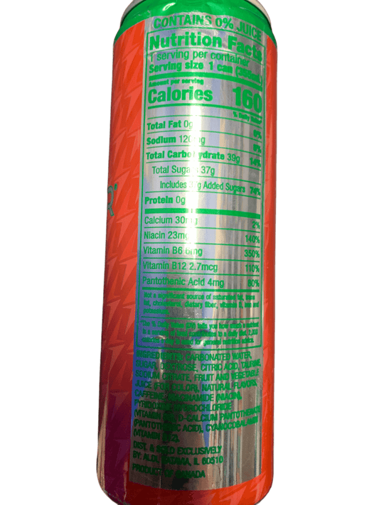 Summit Red Thunder Watermelon Energy Drink 355ML - Canadian Edition - www.Shopthatapp.com
