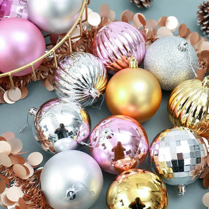 34 Christmas Ball Set 4cm Christmas Ornaments - www.Shopthatapp.com