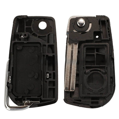 Folding Key Shell Camry Reeling Ruizhi Highlander Remote Control Key Shell 4 Keys - www.Shopthatapp.com