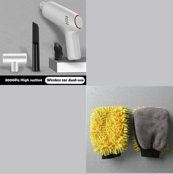 Mini Fashion Car High-Power Car Vacuum Cleaner - www.Shopthatapp.com