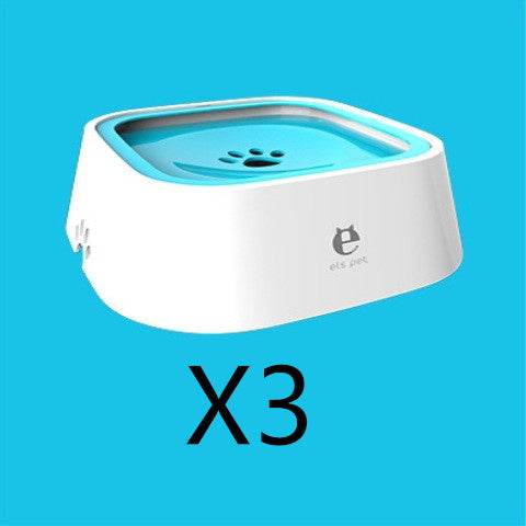 Cat Dog Water Bowl Anti Splash Design