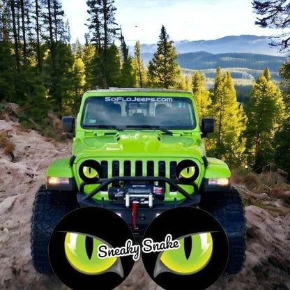 Car Headlight Decal Sticker