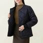 Quilted Padded Coat Winter Jacket With Pockets Lightweight Outerwear For Women's Clothing - www.Shopthatapp.com