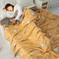 Cotton Four-layer Gauze Towel Blanket Air Conditioning Blanket Thin Duvet - www.Shopthatapp.com
