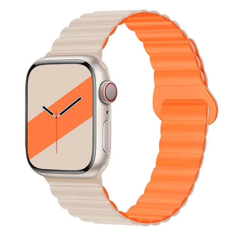 Band Silicone Magnetic Watch Strap - www.Shopthatapp.com