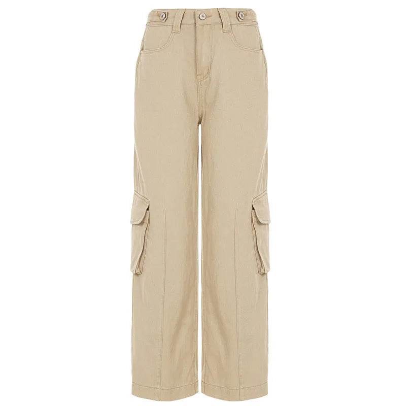 Casual Straight-leg Baggy Jeans Pant For Women - www.Shopthatapp.com