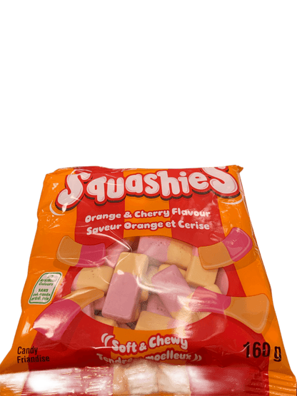 Squashies Orange and Cherry Flavour 160G - U.K Edition - www.Shopthatapp.com