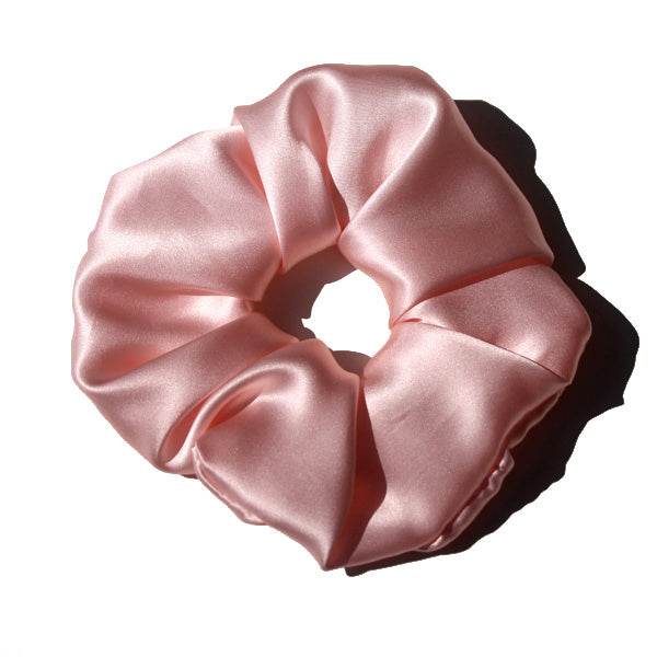 Fashion Silk Satin Hair Scrunchies Hair Ties Ponytail Holder - www.Shopthatapp.com