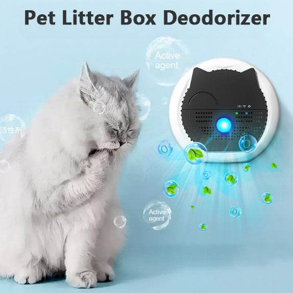 Pet Litter Box Smart Deodorizer Dog Cat Air Purifier - www.Shopthatapp.com