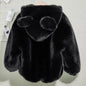 Autumn Winter Thickening Children's Cartoon Fur Hoodie Jacket - www.Shopthatapp.com