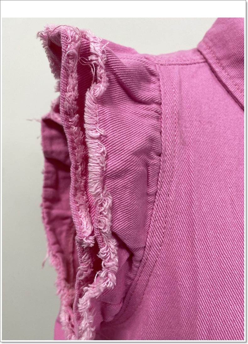 European And American Style Sleeveless Denim Jacket For Women - www.Shopthatapp.com