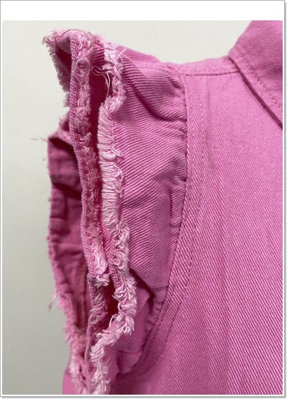 European And American Style Sleeveless Denim Jacket For Women - www.Shopthatapp.com