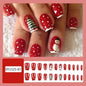24pcs Christmas False Nail Decal stickers - www.Shopthatapp.com