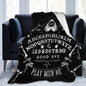 Halloween Witch Blanket Flannel Blanket - www.Shopthatapp.com