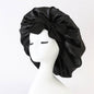 Silk Hair Bonnet For Sleeping Satin bonnet for curly hair - www.Shopthatapp.com