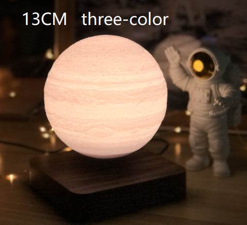 Magnetic Levitation Table Lamp Moon Light 3D Printing Planet Night Light - www.Shopthatapp.com